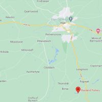 Wardend Fishery Map Wardend Fishery Map